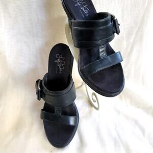 LIFE STRIDE comfort heel Flex sandal Sz.7.5